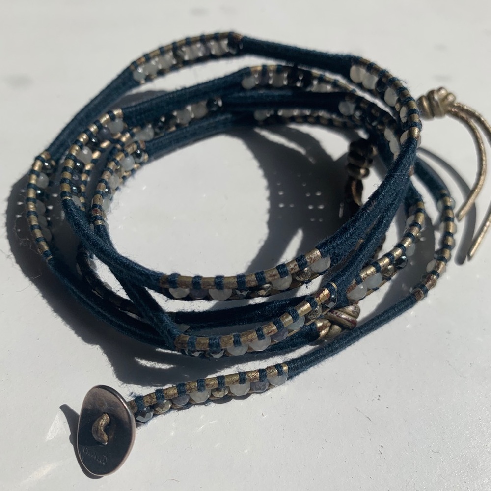 Authentic Chan Luu beaded 5-wrap bracelet